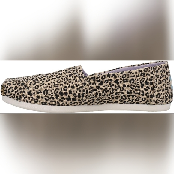 🆕TOMS Womens Alpargata Leopard Slip On Flats Casual Shoes Size 9 - Picture 5 of 10